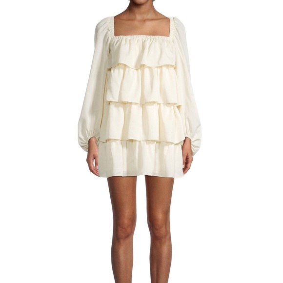 Tiered Mini Dress from we wore what - Picture 2 of 5